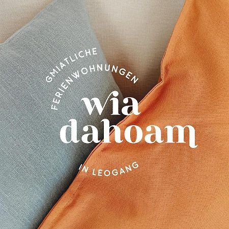 Wia Dahoam Leilighet Leogang Eksteriør bilde